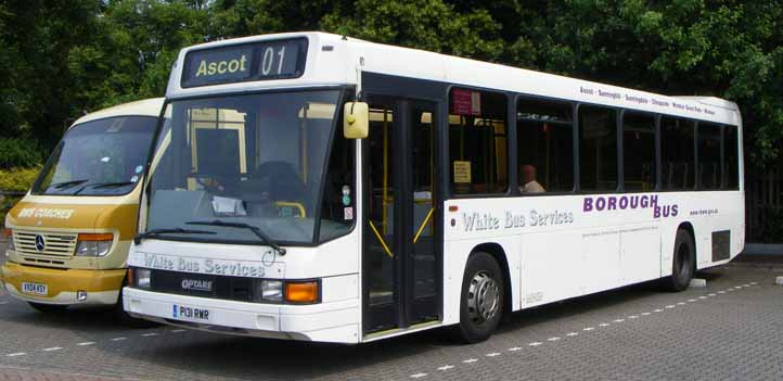 White Bus Services Optare Delta P131RWR